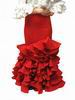 Faldas para El Rocío Lisas en Color Rojo 82.645€ #50215LAURARJ